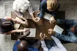 group praying